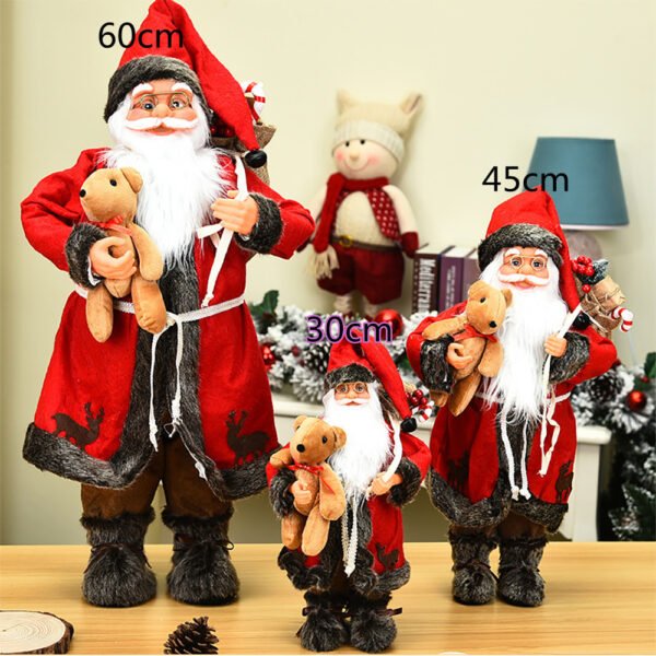 Fabric Santa Claus Plush Doll Home Decoration Ornaments - Image 6