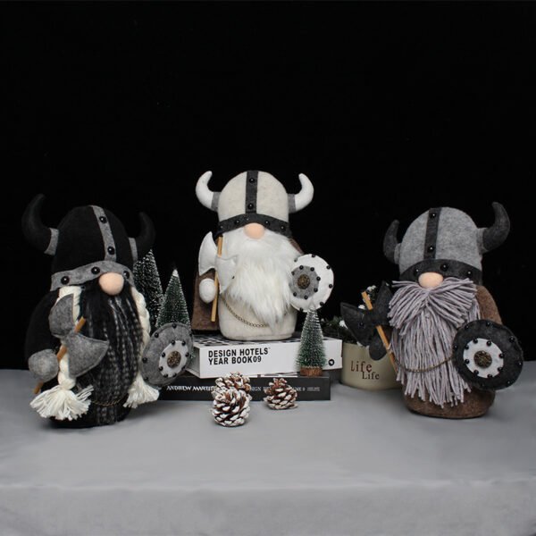 Faceless Old Man Plush Doll Ornaments Christmas Home Decor - Image 7