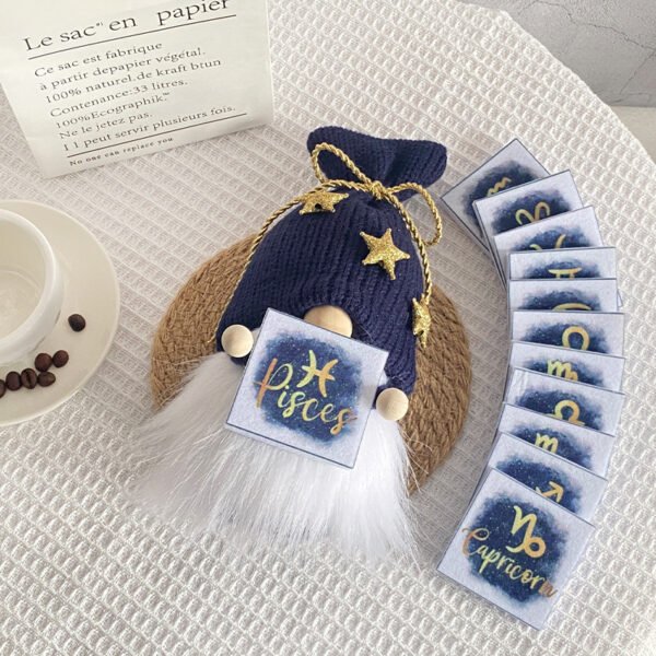 DIY Twelve Constellation Doll Ornaments Knitted Doll - Image 3