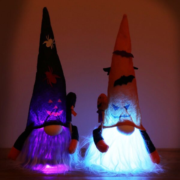 Halloween Decorative Items With Lights Plush Doll Ornaments - Image 6