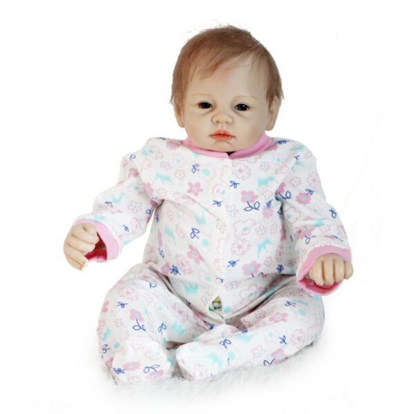 Simulation Baby Doll, Soft Plastic Realistic Rebirth Doll - Image 2
