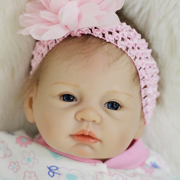 Simulation Baby Doll, Soft Plastic Realistic Rebirth Doll - Image 5