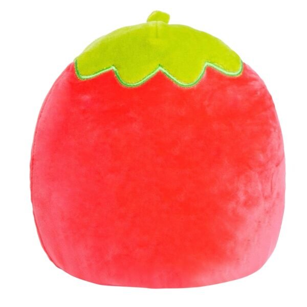 8 Inch 3D Strawberry Sofa Cushion Plush Doll Ornaments Pillow Birthday Gift Plush Stuffed Plushie Fruits Plush Toy Bat Toys - Image 3