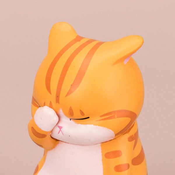Cartoon Cute Anime Surrounding Kitten Gashapon Doll - Image 6