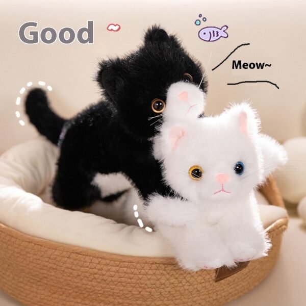 Simulation Cat Lying Style Doll Cute Plush Toy Ragdoll Home Ornaments - Image 3