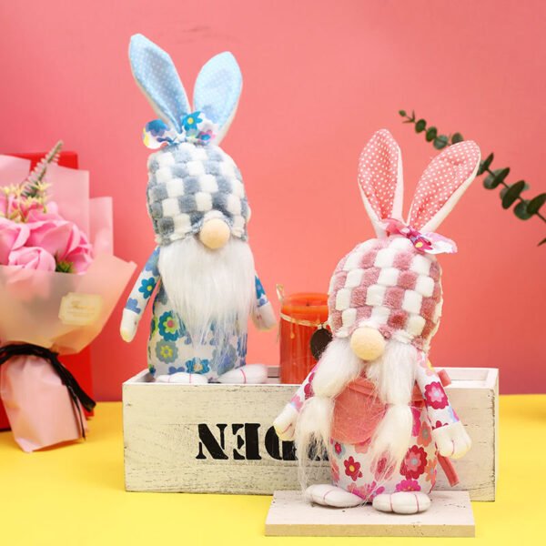 Easter Decorations Plush Cute Rabbit Doll Home Decor Ornaments - Image 2