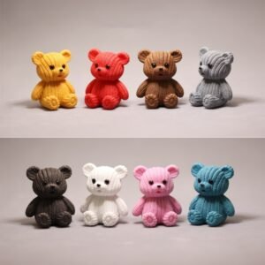 Cartoon Cute Q Version Plastic Doll Ornaments