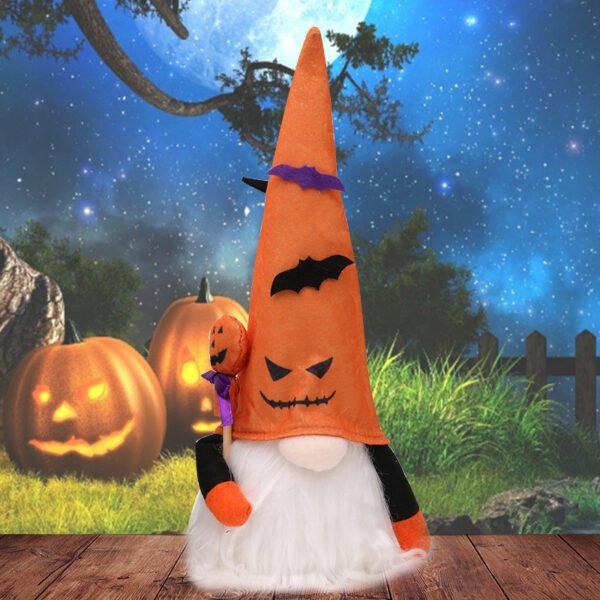Halloween Decorative Items With Lights Plush Doll Ornaments - Image 5