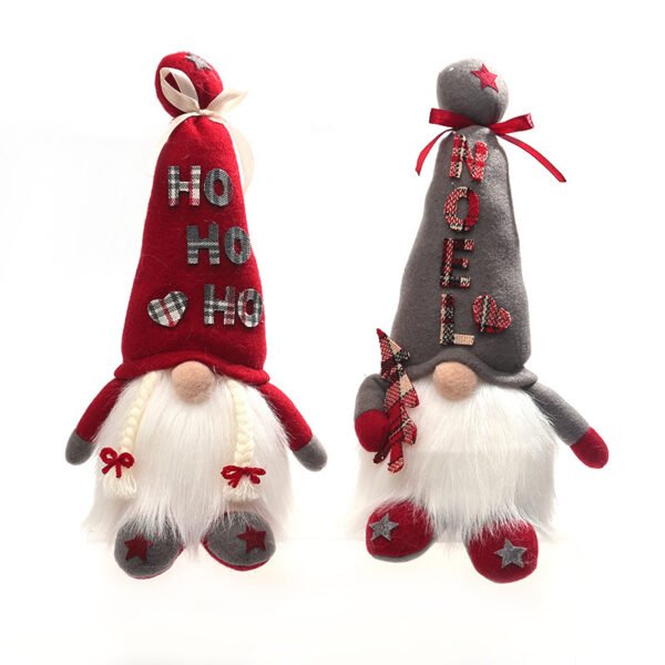 Dolls With Lights Forest People Decoration Elderly Christmas - Image 6