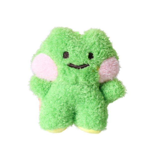 Bread Little Bear Plush Toys Cute Yellow Chicken Frog-shaped Wallet Package Pendant Rabbit Doll Keychain Ornaments - Image 2