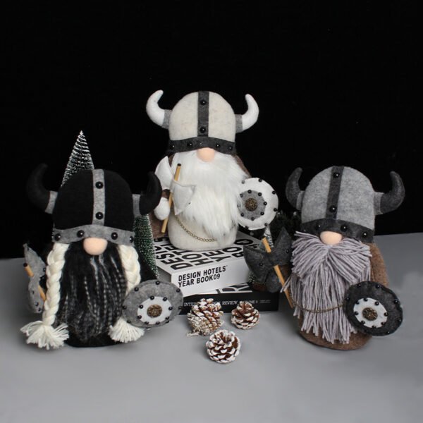 Faceless Old Man Plush Doll Ornaments Christmas Home Decor - Image 4