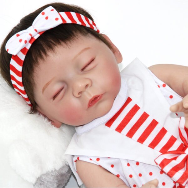 Lifelike Enamel Baby Children Accompanying Dolls - Image 5