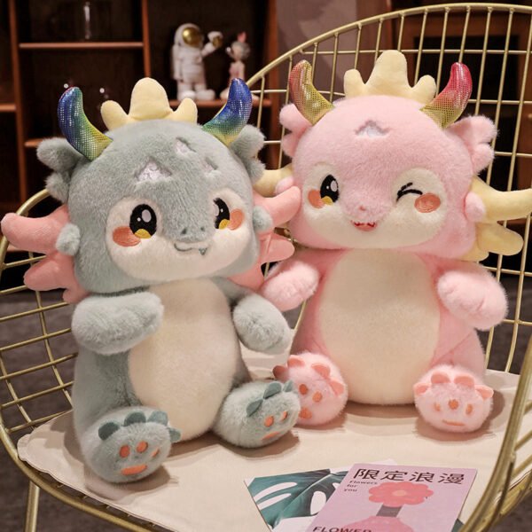 Cartoon Dragon Doll Plush Toys Cute Ornaments - Image 3