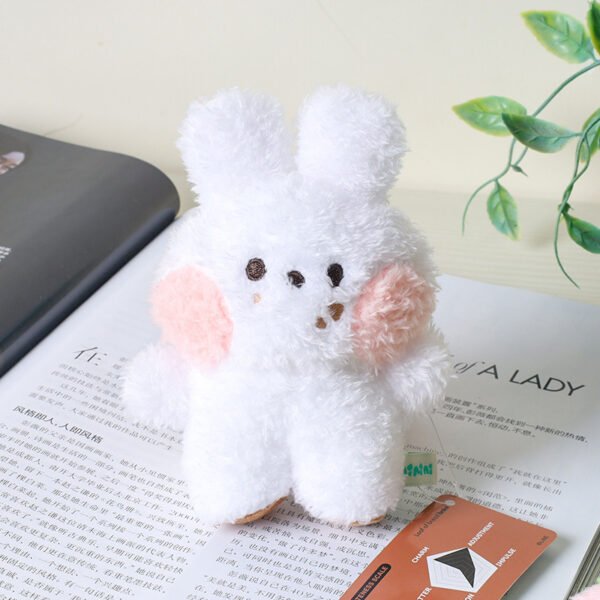 Bread Little Bear Plush Toys Cute Yellow Chicken Frog-shaped Wallet Package Pendant Rabbit Doll Keychain Ornaments - Image 5
