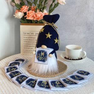 DIY Twelve Constellation Doll Ornaments Knitted Doll
