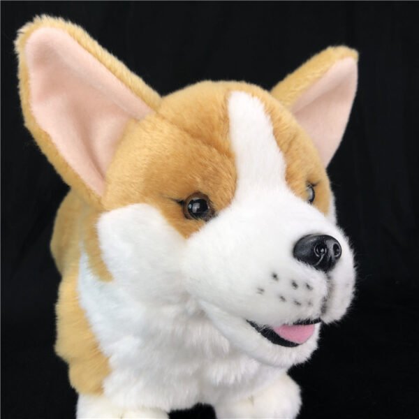CorgiSimulation Corgi Dog Plush Doll Cute Puppy Dog Children Doll Doll Ornaments - Image 2