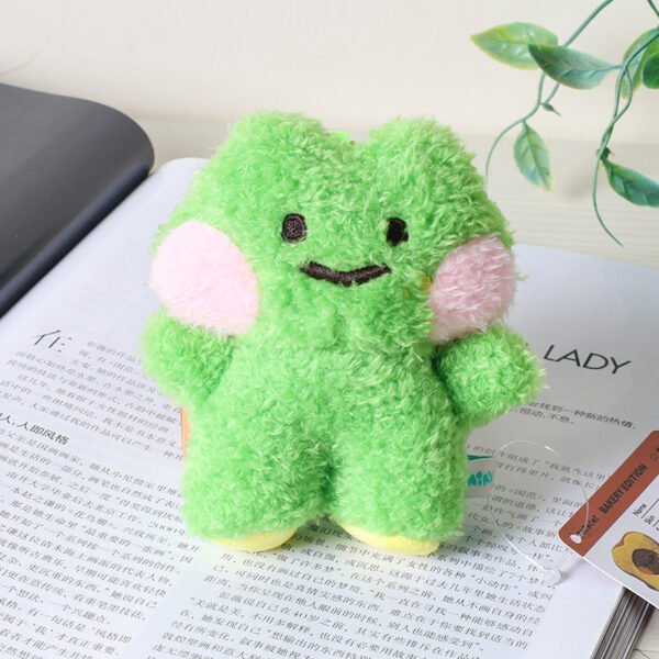 Bread Little Bear Plush Toys Cute Yellow Chicken Frog-shaped Wallet Package Pendant Rabbit Doll Keychain Ornaments - Image 4