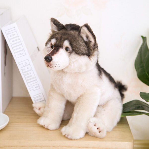 High-end Small Wolf Cub Wolf Doll Plush Toy Wolf Doll Doll Rag Doll Ornaments Cross-border Foreign Trade Customization - Image 5