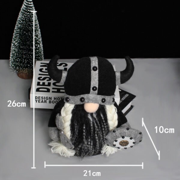 Faceless Old Man Plush Doll Ornaments Christmas Home Decor - Image 3