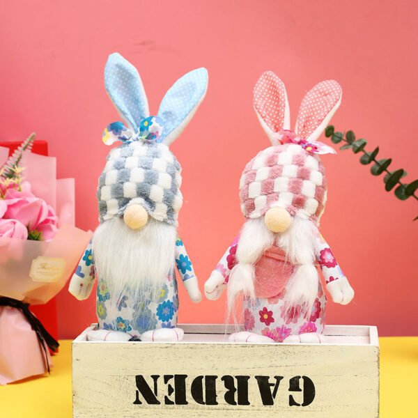 Easter Decorations Plush Cute Rabbit Doll Home Decor Ornaments - Image 3