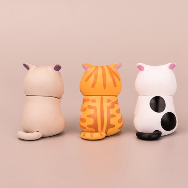 Cartoon Cute Anime Surrounding Kitten Gashapon Doll - Image 5