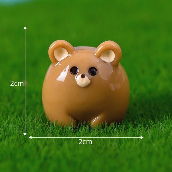 Creative Cute Round Frog Animal Doll Ornaments Accessories Desktop Small Ornaments - Image 8