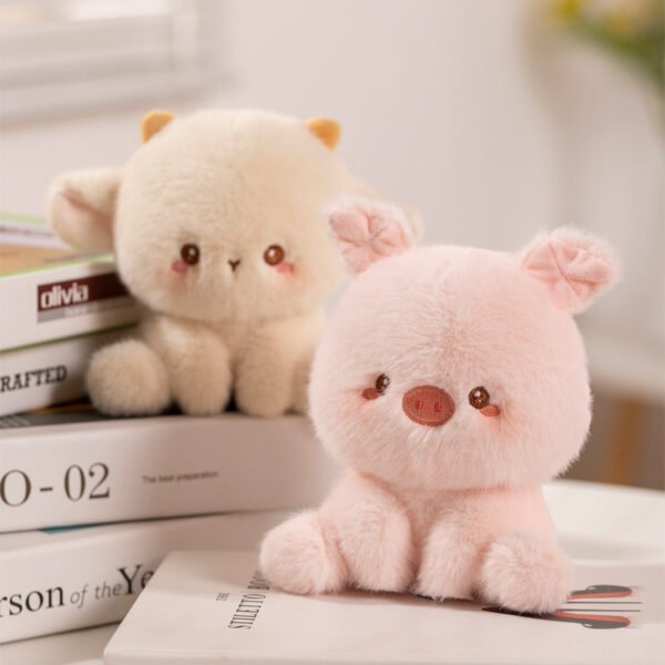 Table With Doll Small Ornaments Cute Plush Toy - Image 4