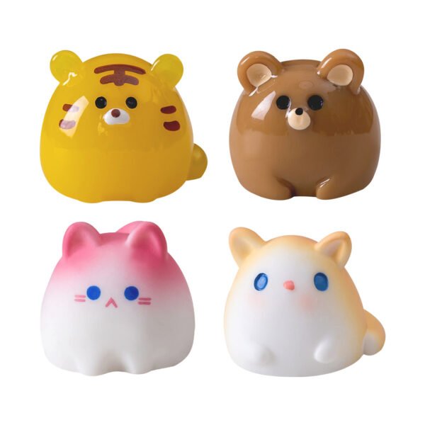 Creative Cute Round Frog Animal Doll Ornaments Accessories Desktop Small Ornaments - Image 5