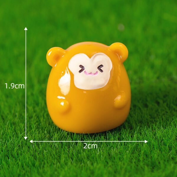 Creative Cute Round Frog Animal Doll Ornaments Accessories Desktop Small Ornaments - Image 9