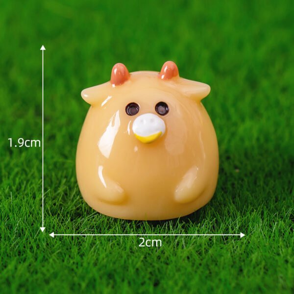 Creative Cute Round Frog Animal Doll Ornaments Accessories Desktop Small Ornaments - Image 7