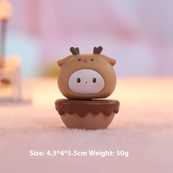 Cute Hard Vinyl Small Ornaments Home Desktop Ornament Doll - Image 6
