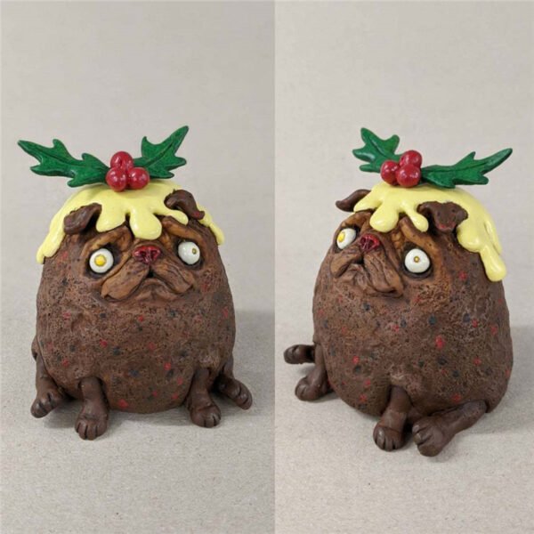 Pumpkin Dog Doll Ornaments Christmas Animal Ornaments Resin Crafts - Image 9