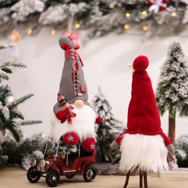 Dolls With Lights Forest People Decoration Elderly Christmas - Image 3