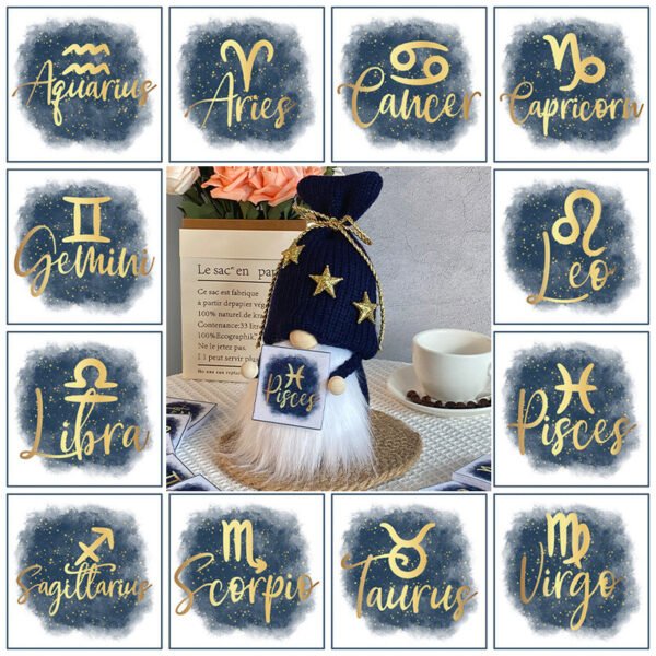 DIY Twelve Constellation Doll Ornaments Knitted Doll - Image 2