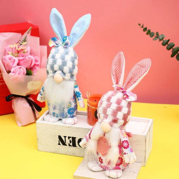 Easter Decorations Plush Cute Rabbit Doll Home Decor Ornaments - Image 4