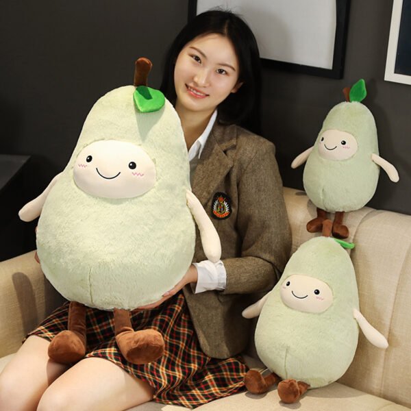 Eggplant Fruit Plush Doll Strawberry Pillow Children's Toy Domestic Ornaments - Image 3