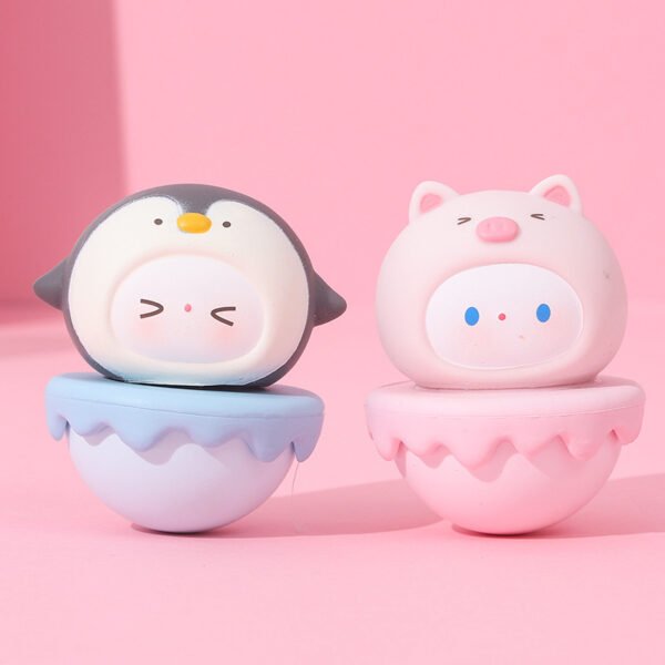 Cute Hard Vinyl Small Ornaments Home Desktop Ornament Doll - Image 3