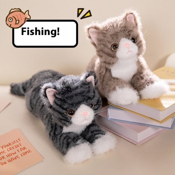 Simulation Cat Lying Style Doll Cute Plush Toy Ragdoll Home Ornaments - Image 4