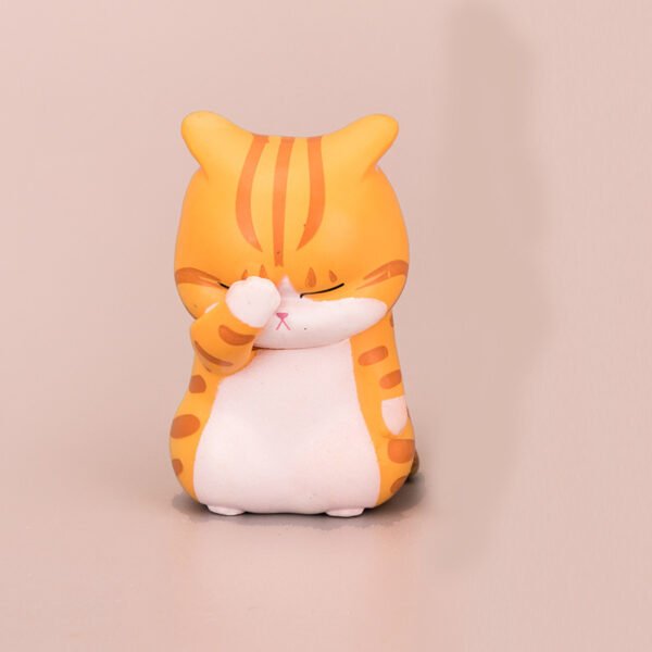 Cartoon Cute Anime Surrounding Kitten Gashapon Doll - Image 3
